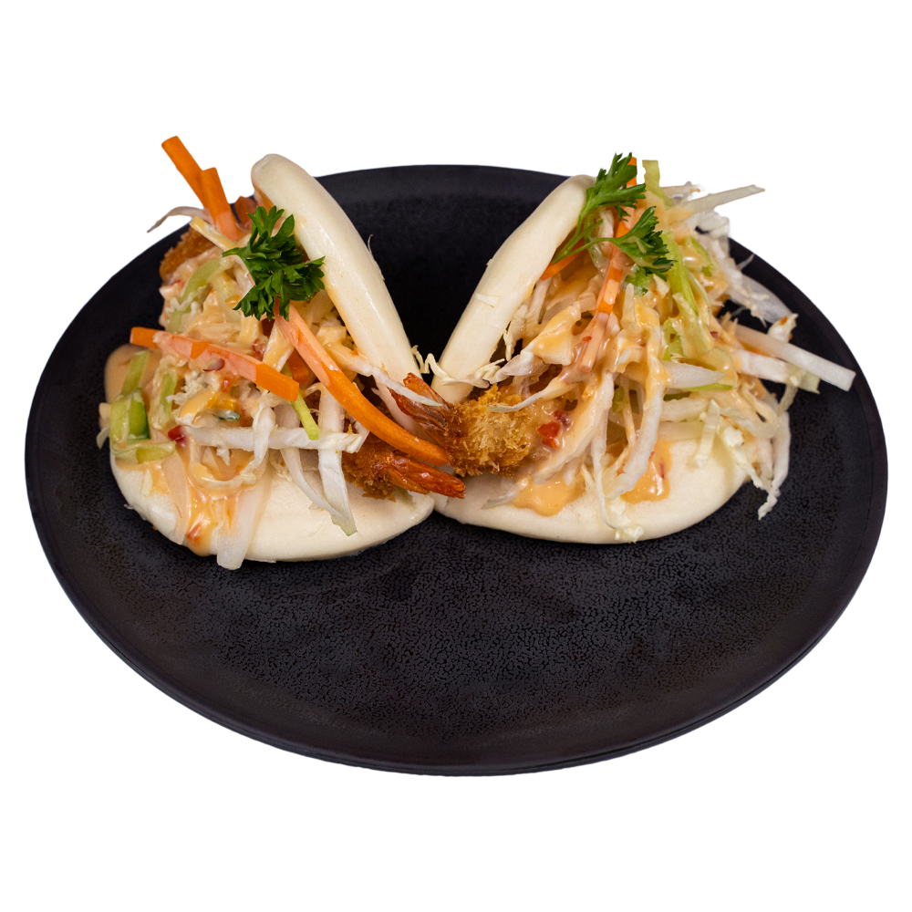 Shrimp bao bun